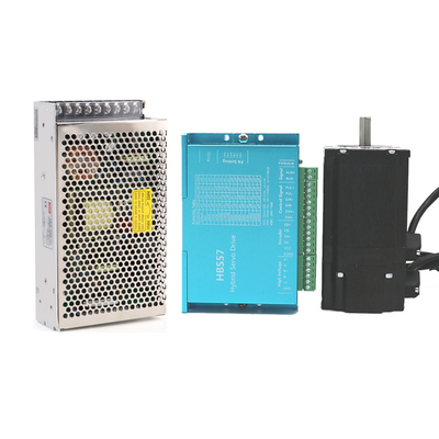 NEMA 23 Automatic Product 3 Axis CNC Stepper Motor 3Nm Closed Circuit Drive Kits With Power Supply For CNC Router